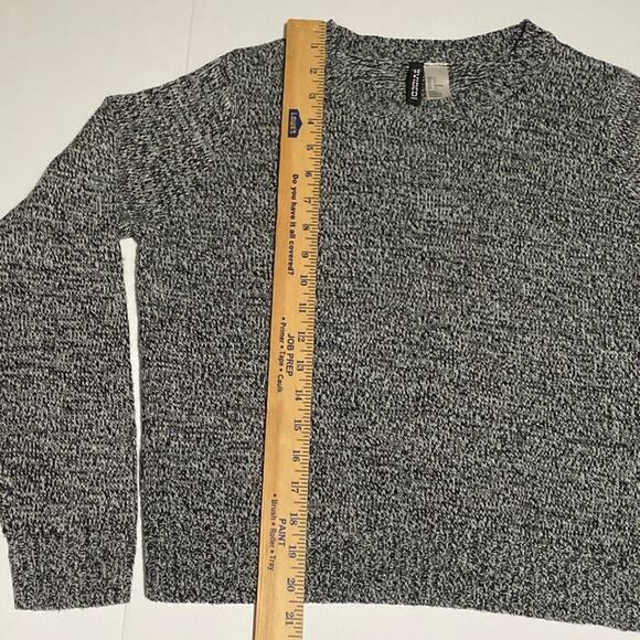 Womens Long Sleeve Bundle Sz Small 2 Forever 21 Divided Stripe Knit Crop Preppy - Picture 3 of 10